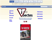 Tablet Screenshot of info-sectes.org